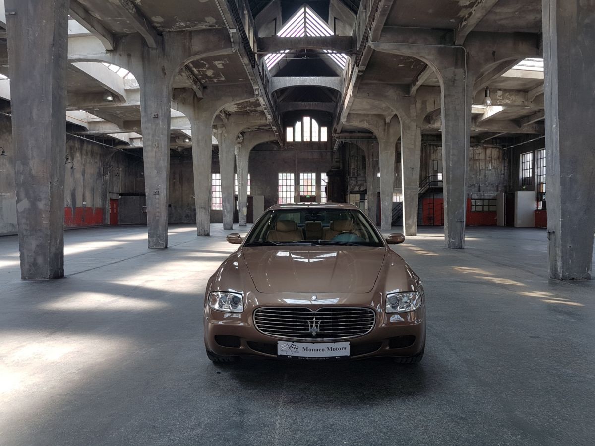 Monaco Motors München - Maserati - Quattroporte - braun - frontansicht